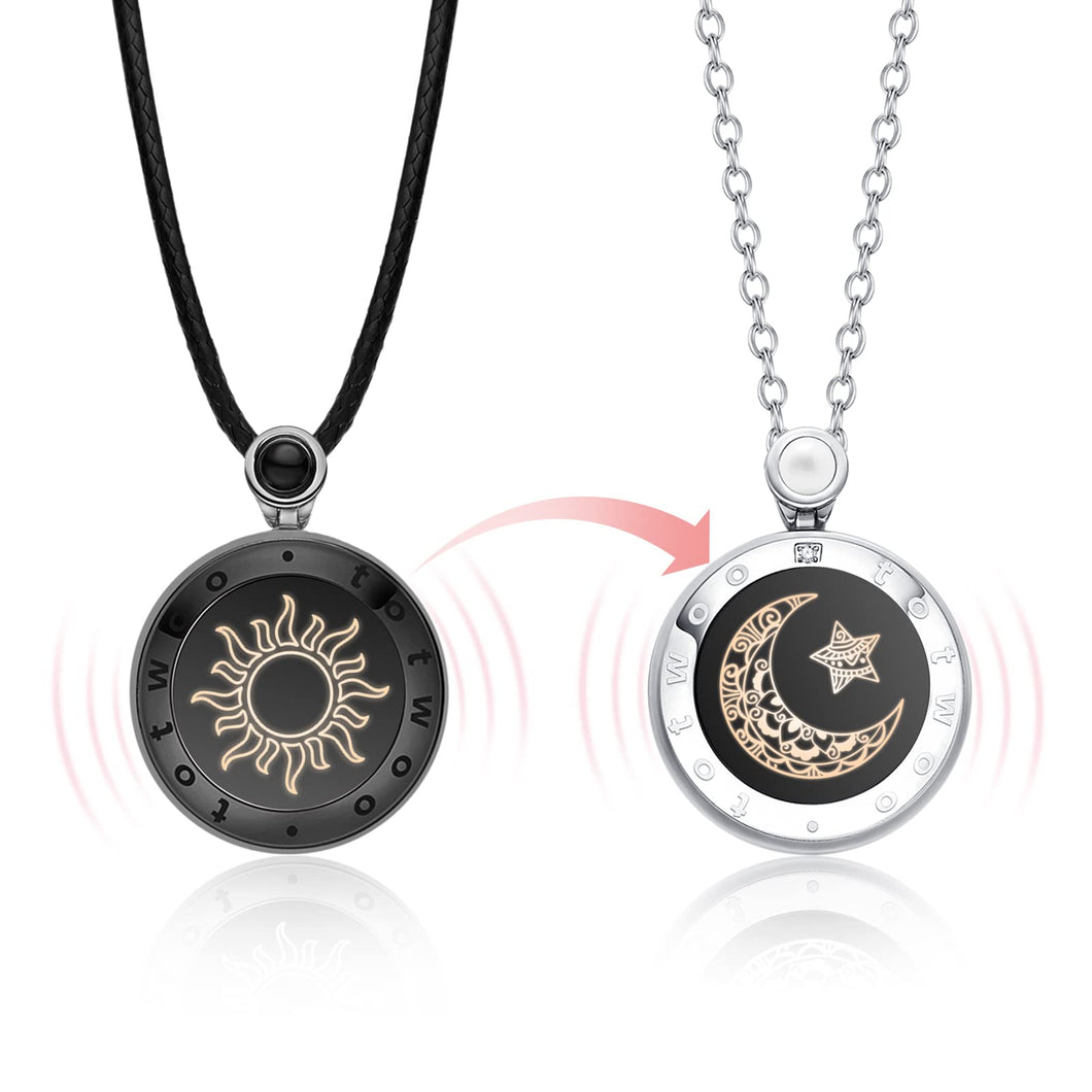 TOTWOO Long Distance Touch Necklace