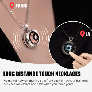 TOTWOO Long Distance Touch Necklace