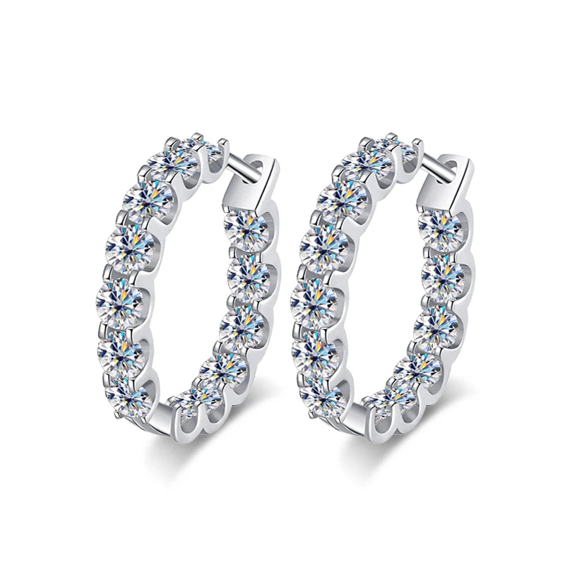 KNOBSPIN Moissanite Earring 925