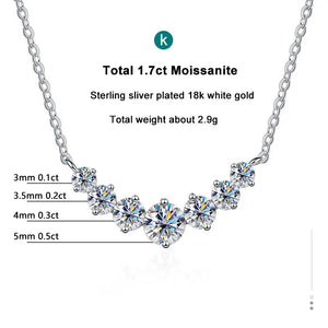 KNOBSPIN Moissanite Necklace 925