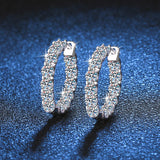 KNOBSPIN Moissanite Earring 925