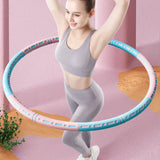 Fitness Yoga Loop Weight Loss Circle Weighted Hoop Waist Exercise Slimming Sport Hoop Massage Bodybuilding Gym Shape Thin Waist