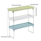 Home Closet Organizer Storage Shelf for Kitchen Rack Space Saving Wardrobe Decorative Shelves Cabinet Holders