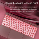 Cy Pink Thin and Portable Office Business Laptop Gaming Notebook Internet Portable High Configuration Computer Ultra-Thin