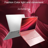 Cy Pink Thin and Portable Office Business Laptop Gaming Notebook Internet Portable High Configuration Computer Ultra-Thin