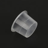 Top Quality 1000pcs Disposable Plastic Tattoo Ink Cups Permanent Makeup Pigment Clear Holder Container Cap Tattoo Accessory