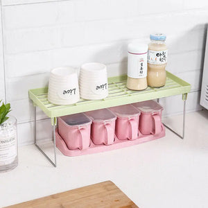 Home Closet Organizer Storage Shelf for Kitchen Rack Space Saving Wardrobe Decorative Shelves Cabinet Holders