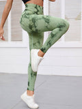 Tie Dye Yoga Pants Sport Leggings Women Seamless High Waist Push Up Woman Tights Fitness Workout Leggins Gym Clothing