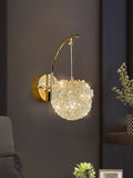 Creative Design Nordic Wall Lamp Chandelier Living Room Bedroom Interior Decor Crystal Wall Light Bedsides Resturant Lighting