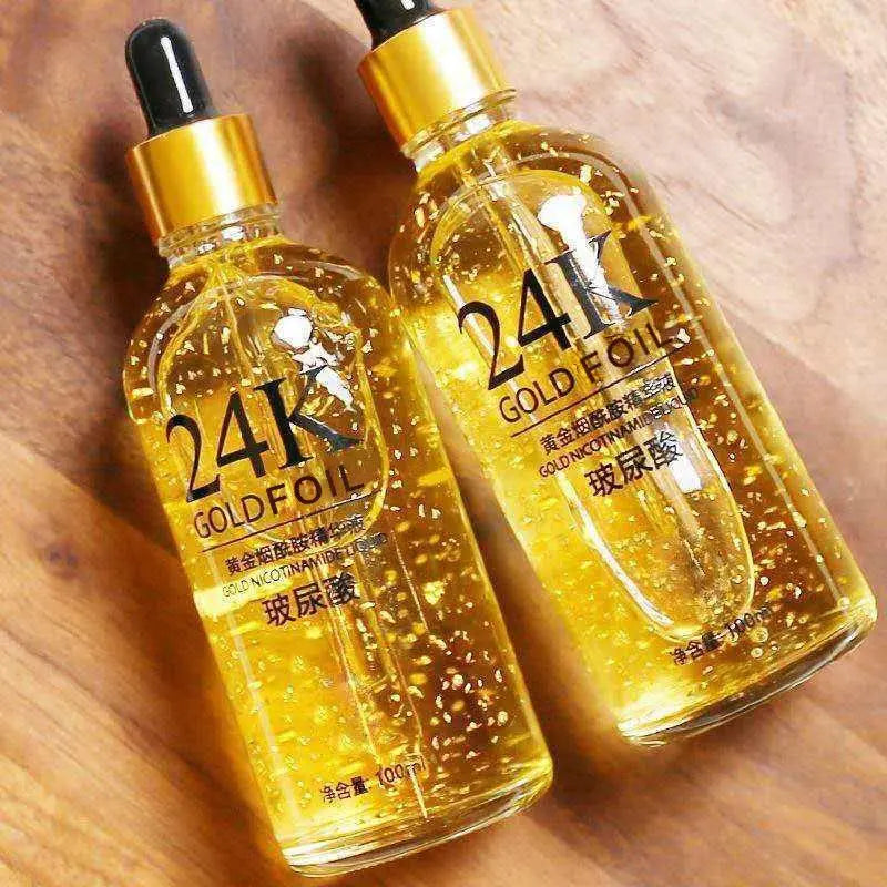 2pcs 24K Gold Foil Essence Facial Serum