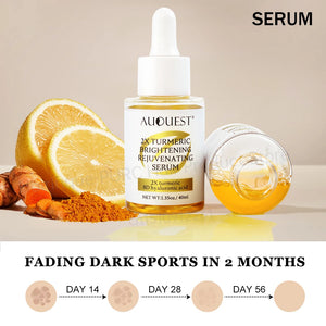 Vitamin C Face Serum Hyaluronic Acid Collagen Skincare Turmeric Pore Shrinking Brighten Glowing Serum For Women Facial Skin Care