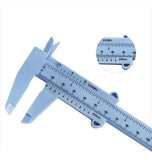 150MM Plastic Eyebrow Measuring Ruler Tattoo Vernier Caliper Ruler Portable Brow Pachymeter Microblading Permanent Makeup Tools