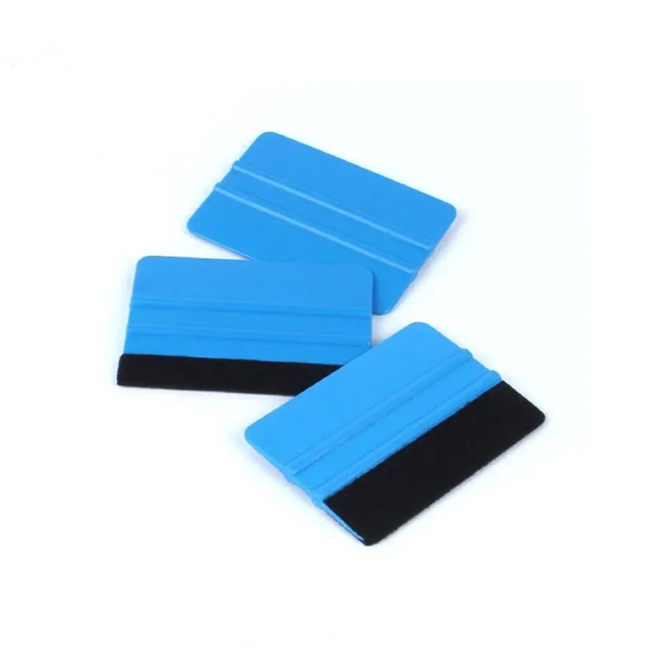 Vinyl Wrap Film Card Squeegee Foil Wrapping Suede Felt Scraper Auto Car Styling Body Kits Sticker Accessories Window Tint Tools