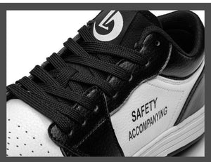 Unisex High-quality Work Shoes Men Non-slip Safety Shoes Anti-smash Anti-puncture Indestructible Shoes Women's Work Sneakers 46