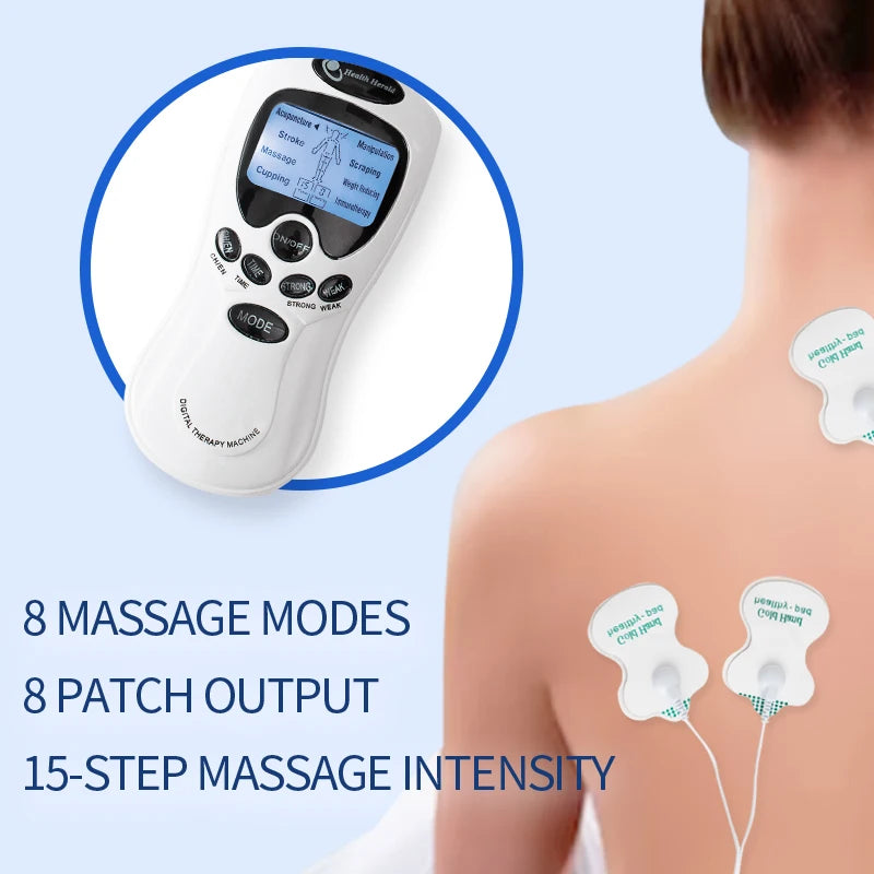 Tense Machine Pulse Massager for Neck & Back Relax