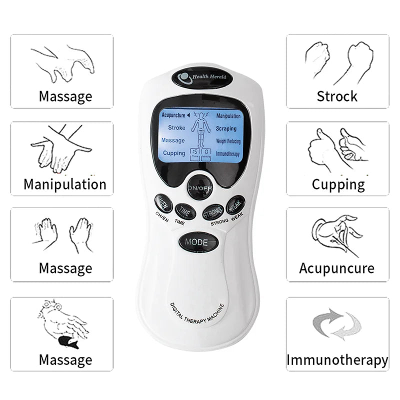 Tense Machine Pulse Massager for Neck & Back Relax