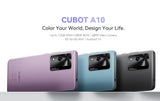 Android Smartphone Cubot A10, 12GB RAM (4GB+8GB), 128GB ROM, Octa-core, 6.56-Inch 90Hz Screen, 5100mAh, 48MP, 5G WiFi, 4G Phone