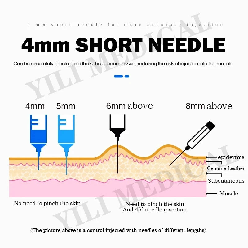 200pcs/box medical diabetic use Professional Home Health care Diabetes pen needle single use medical science