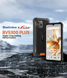 Blackview BV5300 Plus Rugged Smartphone 6.1'' HD Display Octa-core G72 8GB 128GB Mobile Phone 13MP 6580mAh Cellphone Android 13