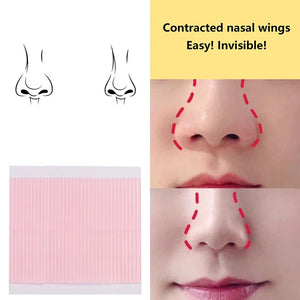 100 Strips/Sheet Disposable Invisible Thin Nose Stickers For Nose Face Skincare Beauty Ultra Thin Paper Facial For Beauty Salon