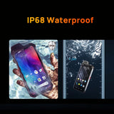 UNIWA W888 ATEX Explosion Indestructible Water Proof Mobile Phone 4GB+64GB 5000mAh Walkie Talkie PTT Smartphone Andriod 11 NFC