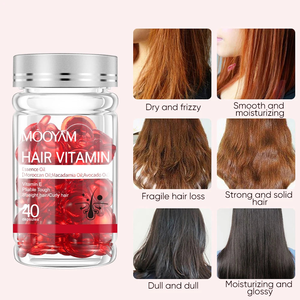 MOOYAM Hair Vitamin Moroccan Oil Capsules