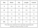 Women's Pants 2023 Autumn Clothing New Fashion Printed Hole Crossing Cargo Straight Leg Pants Ladies Versatile Y2K Trousers