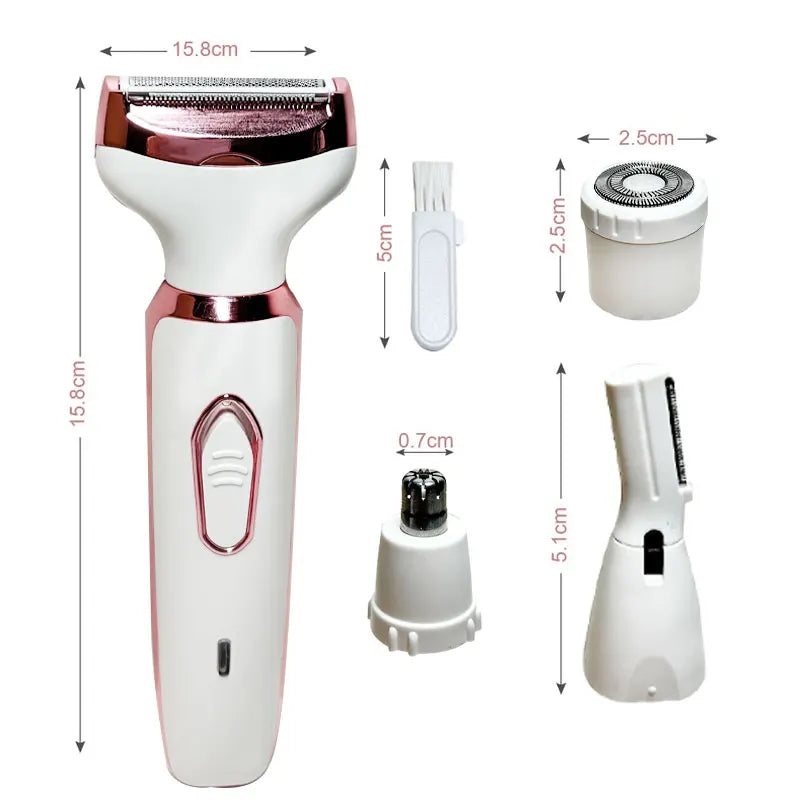 ELECTRIC LADY SHAVER 4-in-1