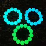 Luminous Bracelets For Women Men Fluorescent Natural Stone Bracelet Night Light Glowing Beads Bangle Fashion Jewelry Couple Gift