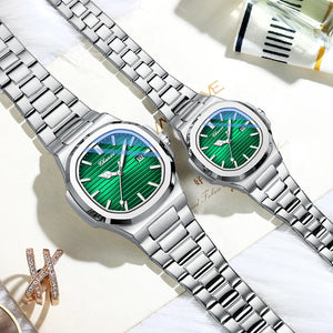 CHENXI Couple Watches Pair Men And Women Fashion Luxury Quartz Wristwatches Ladies Clock 2023 New Product His Hers Watch Sets