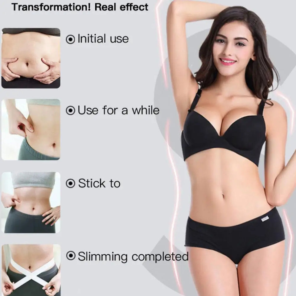 Slimming Belly Belt Massager Fat Spinning Machine Fiber Waist Belt Waist Fitness Weight Loss Shaping USB Rechargeable Massager