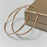 Senlissi 18K Gold Plated Hoop Earrings 925