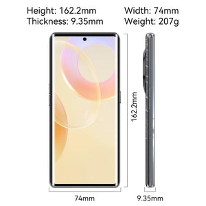 CUBOT X90, New Smartphone Android 14, 6.67" AMOLED Curved 120Hz Display, 32GB RAM(16GB+16GB), 256GB ROM, Helio G99, 100MP, NFC