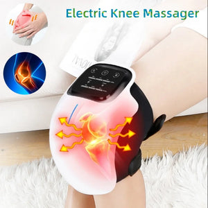 Electric Knee Massager Heating Knee Pad Air Compression Massager Infrared Therapy Joint Arthritis Physiotherapy Knee Brace