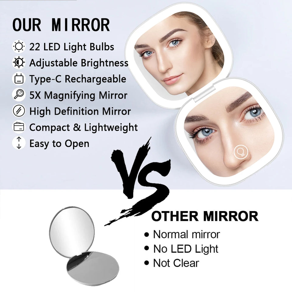 Led Light Makeup Mirror