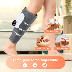 Wireless Air Pressure Calf Massager Presotherapy Machine 3 Mode Leg Muscle Relaxation Promote Blood Circulation Relieve Pain