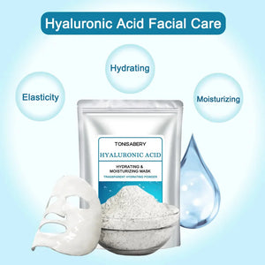 20g Hyaluronic Acid Rose Aloe Chamomile Powder Facial Masks Wrinkles Removal Anti-Aging Lighten Tone Nourishing Beauty Skincare