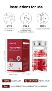 MOOYAM Hair Vitamin Moroccan Oil Capsules