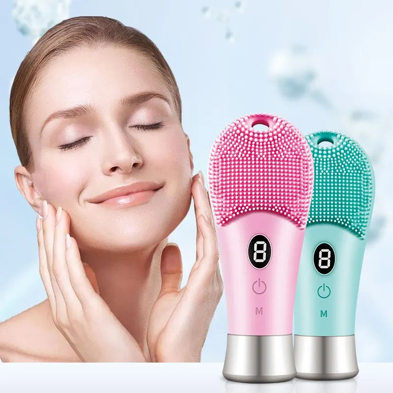 Electric Sonic  Hot Facial Cleanser