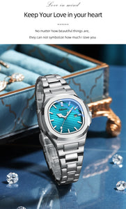 CHENXI Couple Watches Pair Men And Women Fashion Luxury Quartz Wristwatches Ladies Clock 2023 New Product His Hers Watch Sets