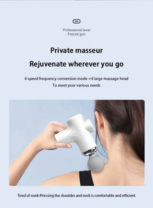 Xiaomi MIJIA Electric Massager Mini Fascia Gun Fitness Professional Massager Portable Home Multi Functional Exercise Hammer