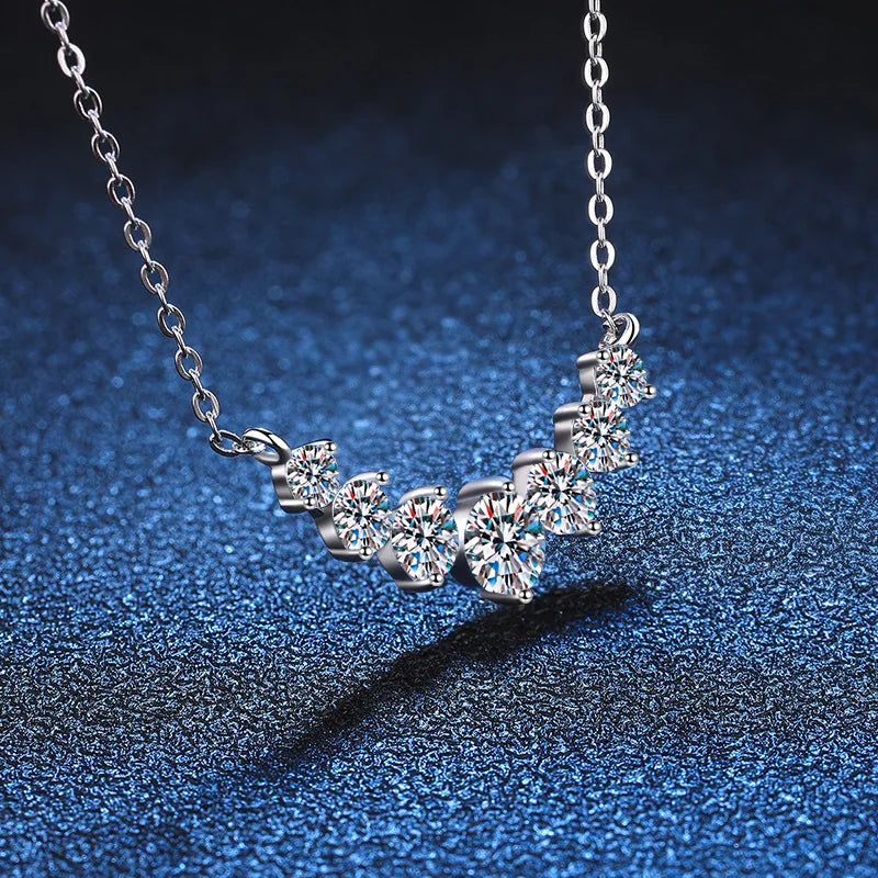 KNOBSPIN Moissanite Necklace 925