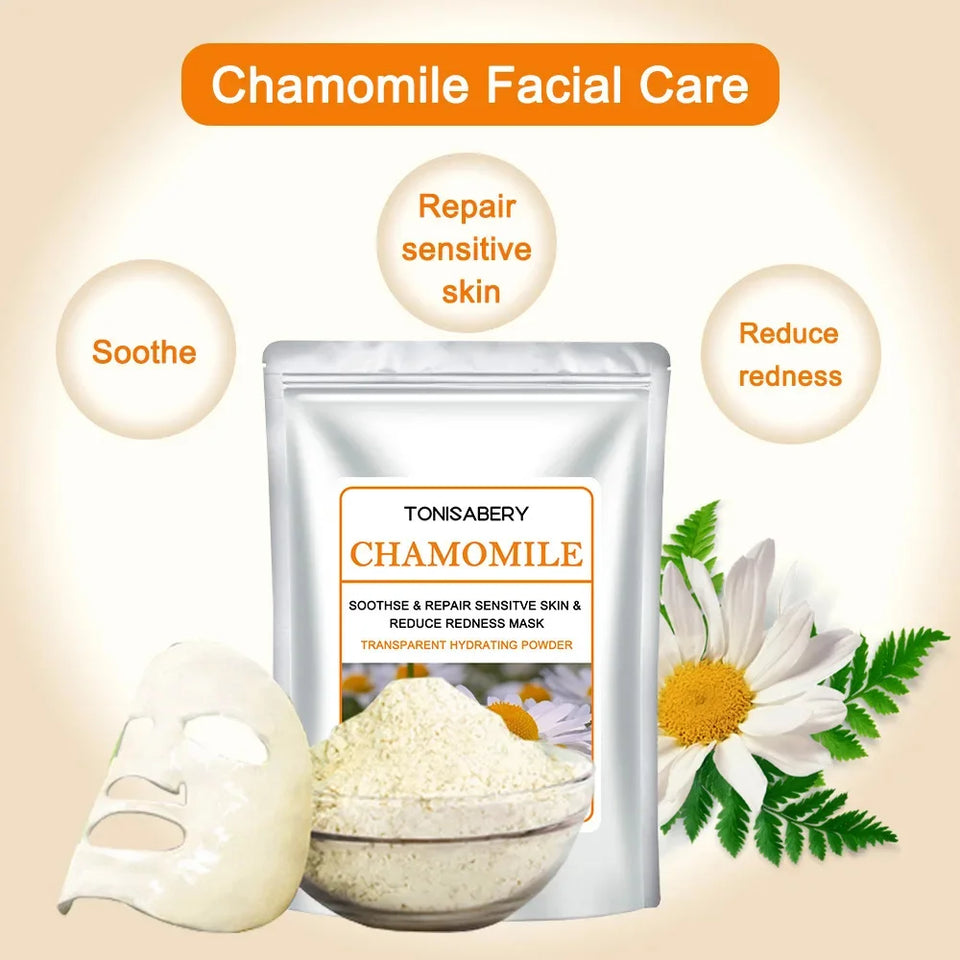 20g Hyaluronic Acid Rose Aloe Chamomile Powder Facial Masks Wrinkles Removal Anti-Aging Lighten Tone Nourishing Beauty Skincare