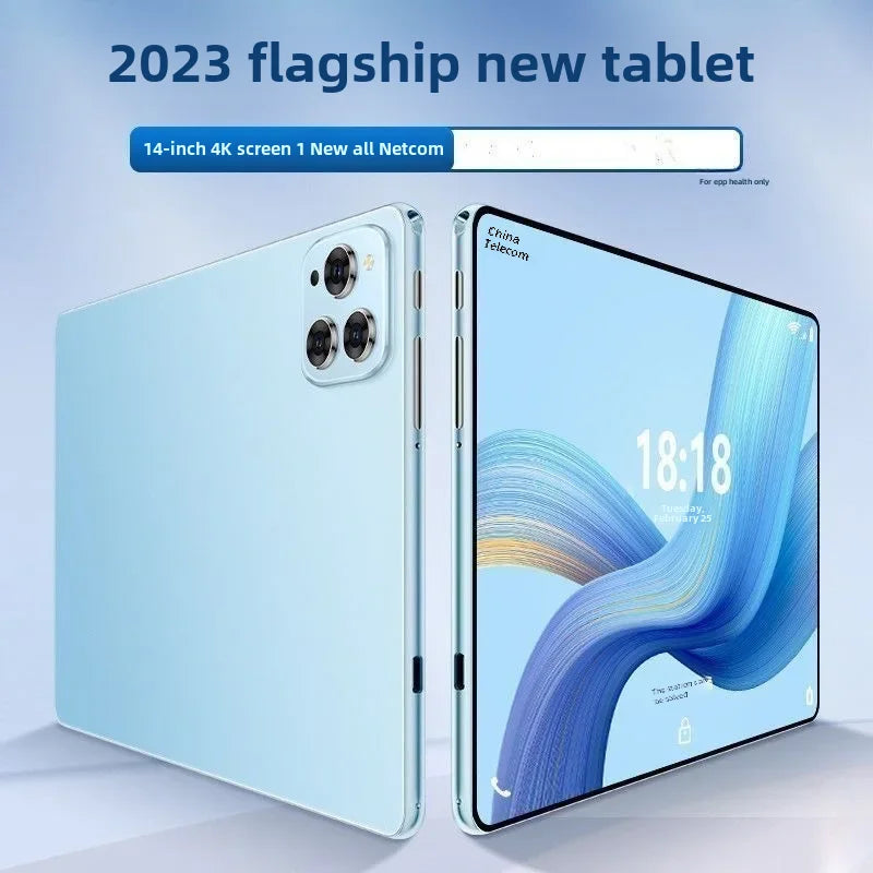 2024 New Tablets High Definition Full Screen 5g Global Call Frequency Pro Plug-in Card Tablets Multimedia Entertainment Devices