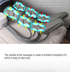 Professional Pressotherapy Air Compression Calf Foot Leg Massager for Sports Recovery and Varicose Veins Air Pressure Device