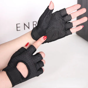 Gym Gloves for Women Men Fitness Dumbbells Workout Gloves Half Finger Breathable Non-slip Gel Pad Bodybuilding Training Gloves