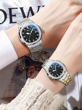 CHENXI Couple Watches Pair Men And Women Fashion Luxury Quartz Wristwatches Ladies Clock 2023 New Product His Hers Watch Sets