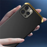 Shockproof Metal Armor Case For iPhone 11 12 13 14 15 Pro Max Case Aluminum + PC Cover For iPhone 13 Mini 14 Plus Xr Xs Max Case