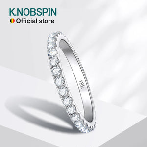 KNOBSPIN Moissanite Ring 925