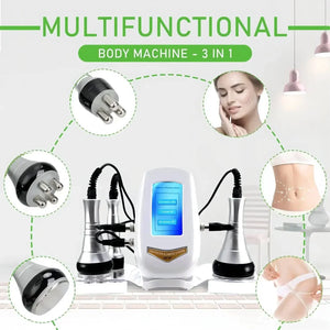 RF Tool 40K Cavitation Ultrasonic Body Slimming Machine Multi-Polar Radio Frequency Anti-Wrinkle Rejuvenation Skin Lift Tighten